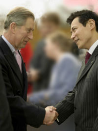 Dalton Leong and the Prince of Wales